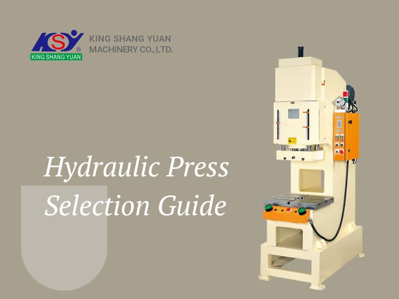 Hydraulic Press Selection Guide: Choosing Between 1.5 Ton to 50 Ton Models